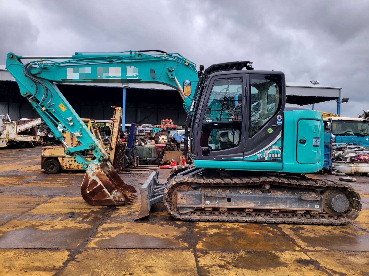 A4等級以上 【未使用品】KOBELCO コベルコ SK135SRD マルチ解体機